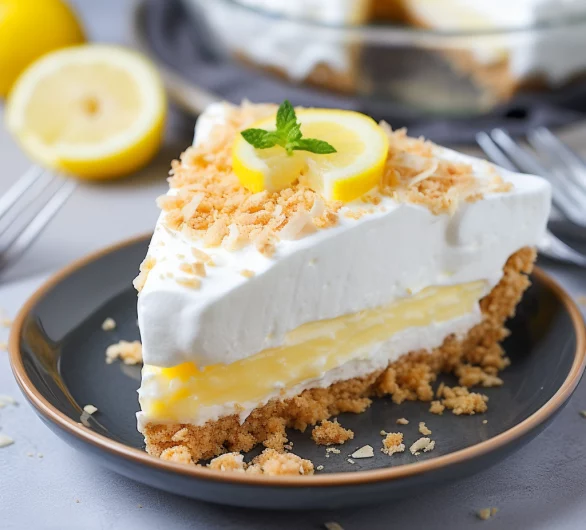 NO BAKE LEMON PIE