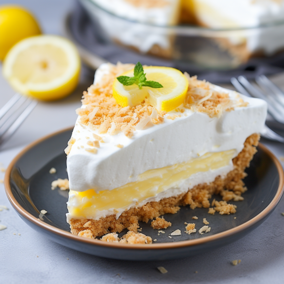 NO BAKE LEMON PIE Cuts Food   Promoriou. NO BAKE LEMON PIE B779b167 E877 428b 889f 3ece84dcf2be.webp