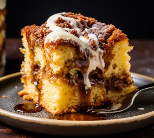 Ooey Gooey Cinnamon Swirl Cake