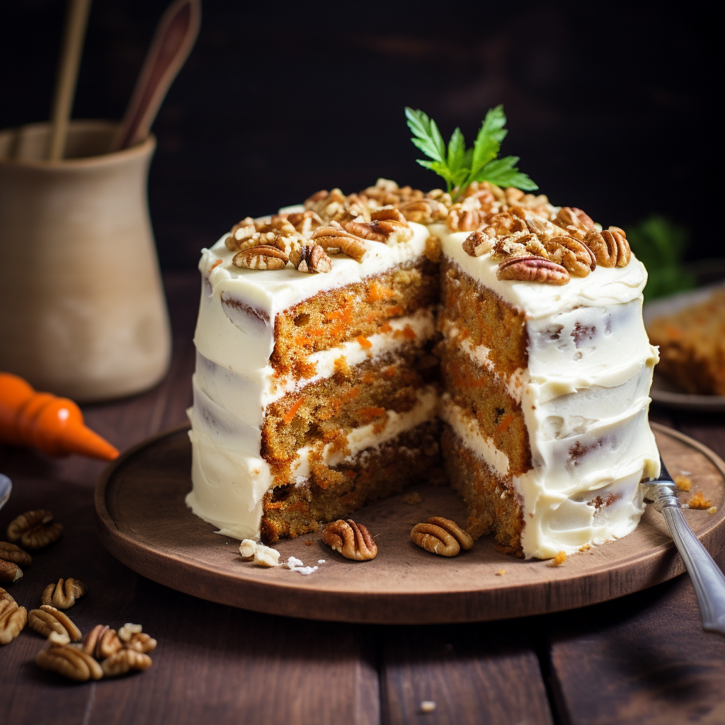 Shortcut Carrot Cake - Effortless Elegance in Every Bite! – Cuts Food