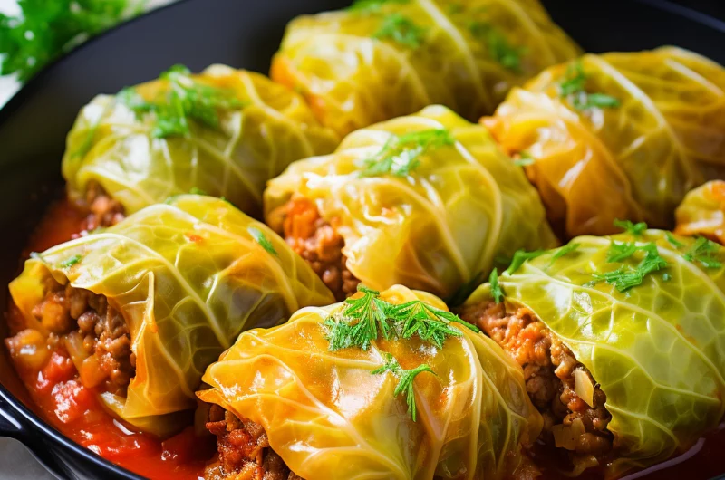 Unstuffed Cabbage Rolls - A Quick and Savory Twist on a Classic Dish!