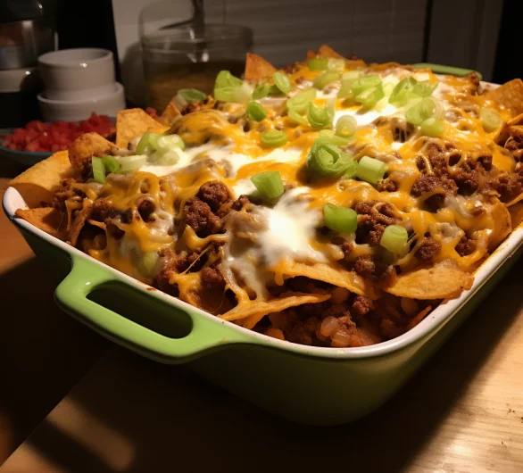 Walking Taco Casserole