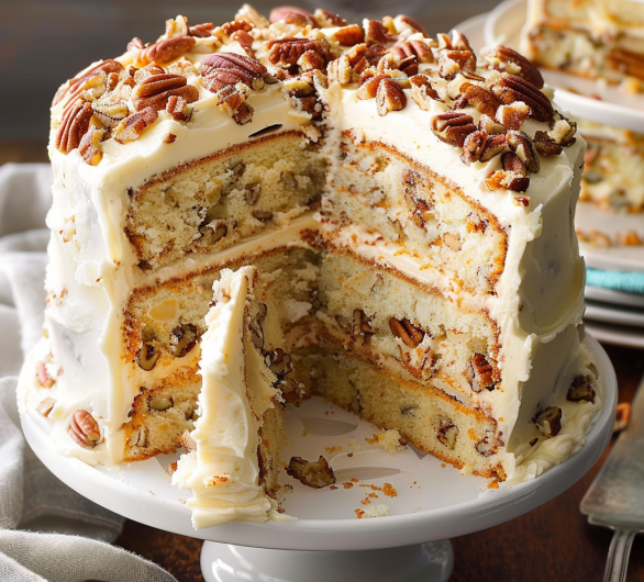 BUTTER PECAN CAKE RECIPE