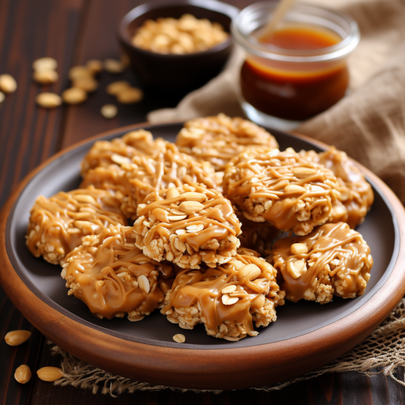 Easy Peanut Butter No-Bake Cookies