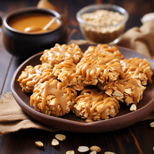 Easy Peanut Butter No-Bake Cookies