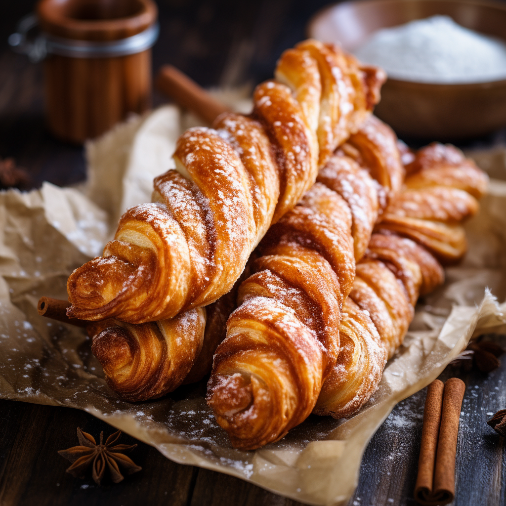 Easy Dough Cinnamon Twists