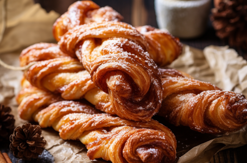 2-Ingredient Dough Cinnamon Twists - 1 Point on Weight Watchers