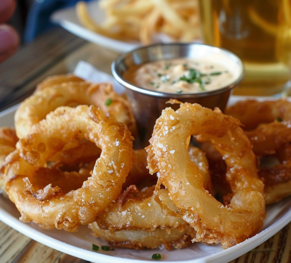 Beer Battered Onion Rings