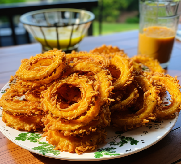 Cheddar Onion Ring Chips