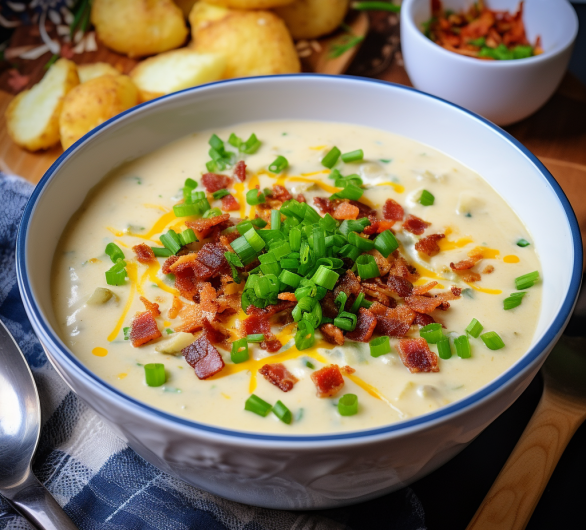 Creamy Loaded Potato Soup