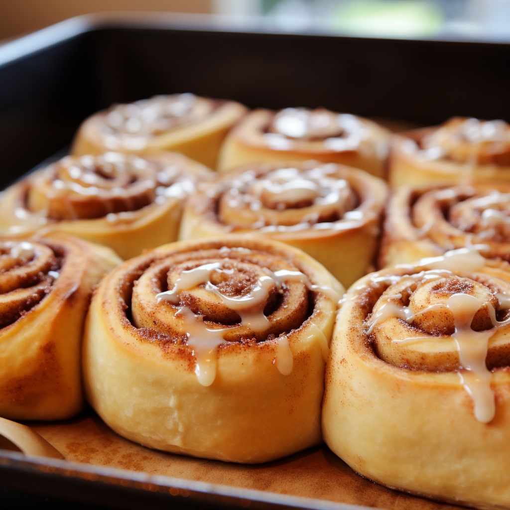 Easy Dough Cinnamon Rolls