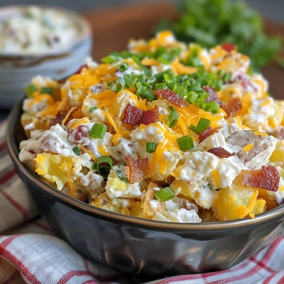 Easy Loaded Baked Potato Salad