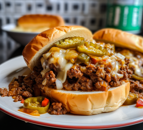 Philly Cheese Steak Sloppy Joes