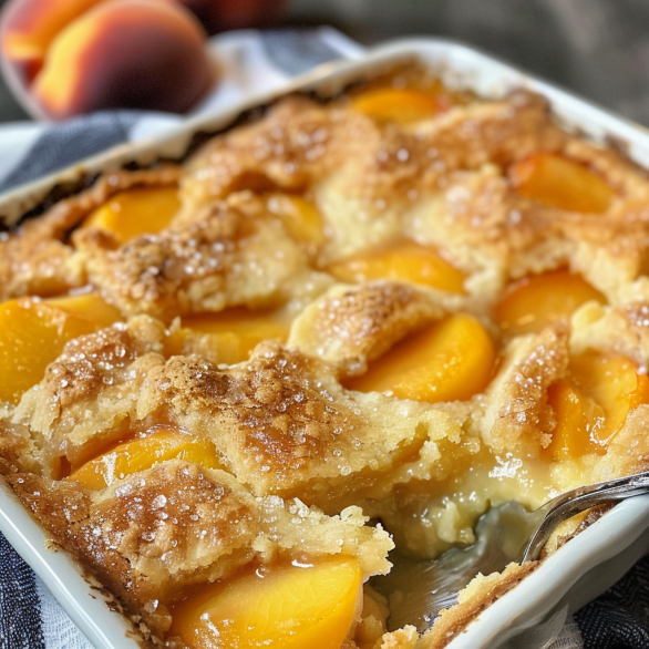 Easy Southern Peach Cobbler Recipe