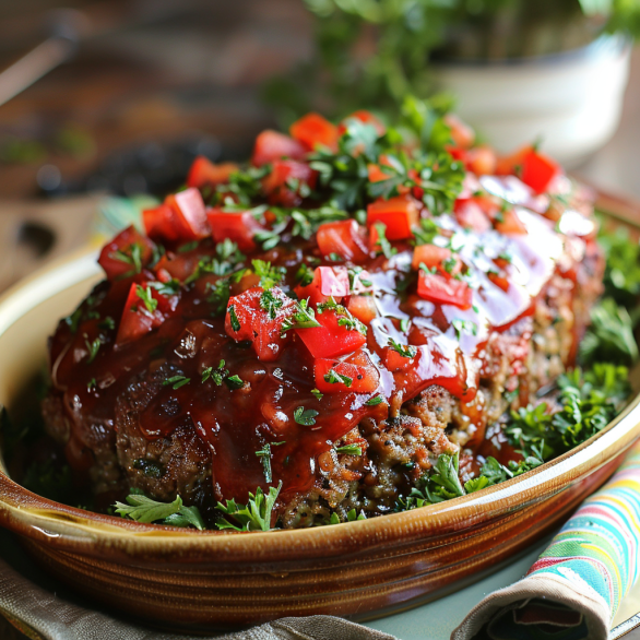 Easy Brown Sugar Meatloaf Recipe