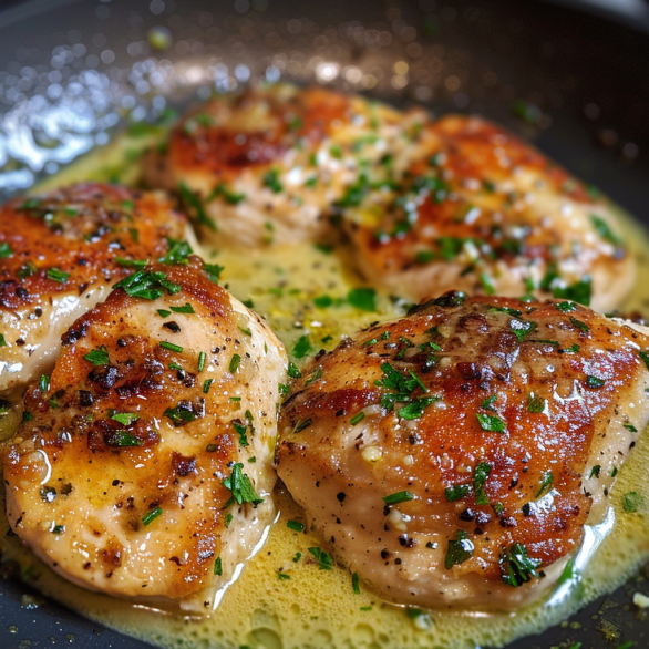 Easy Garlic Butter Chicken Recipe