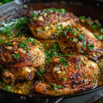 Easy Garlic Butter Chicken Recipe