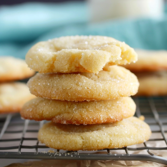 Easy Chewy Sugar Cookies Recipe