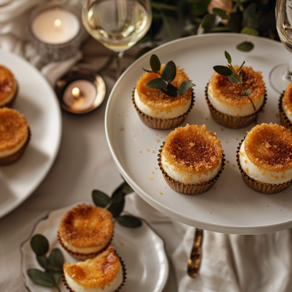 Easy Creme Brûlée Cupcakes