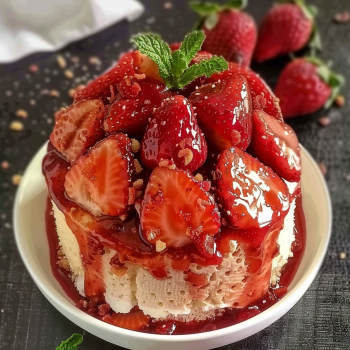 Easy Homemade New York Style Strawberry 