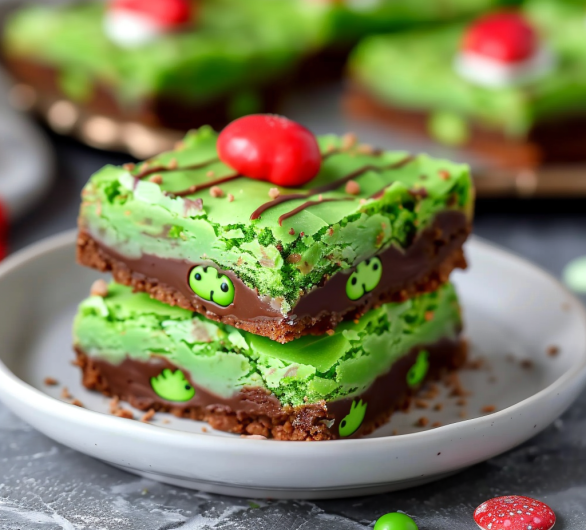 Grinch Brownies Recipe