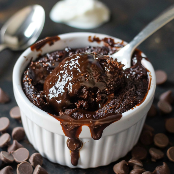 Easy Hot Fudge Chocolate Pudding Cake