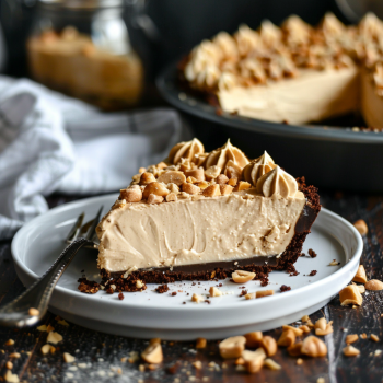 Easy No-Bake Peanut Butter Pie