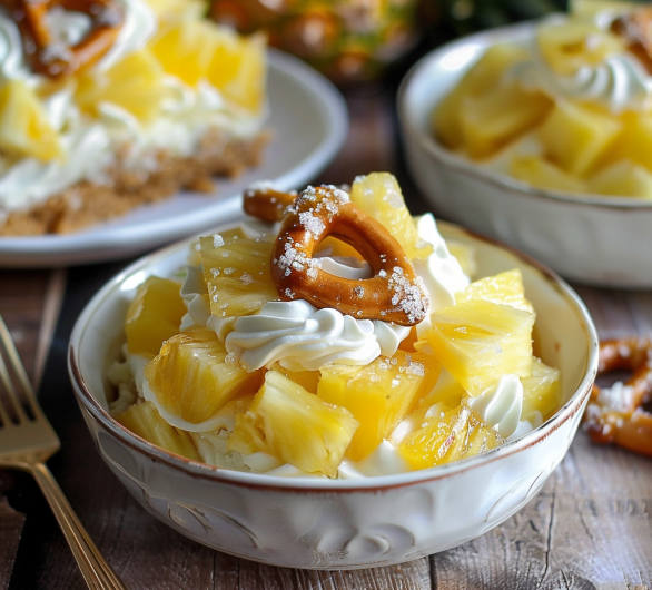 Pineapple Pretzel Salad