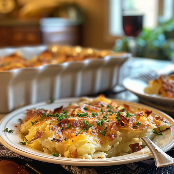 Easy Twice-Baked Potato Casserole