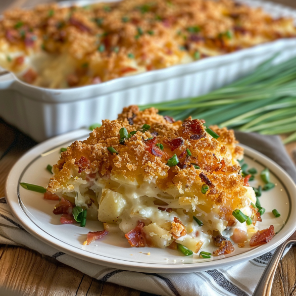 Easy Twice-Baked Potato Casserole