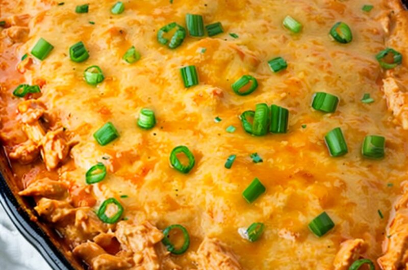 Cheesy Buffalo Chicken Dip Recipe