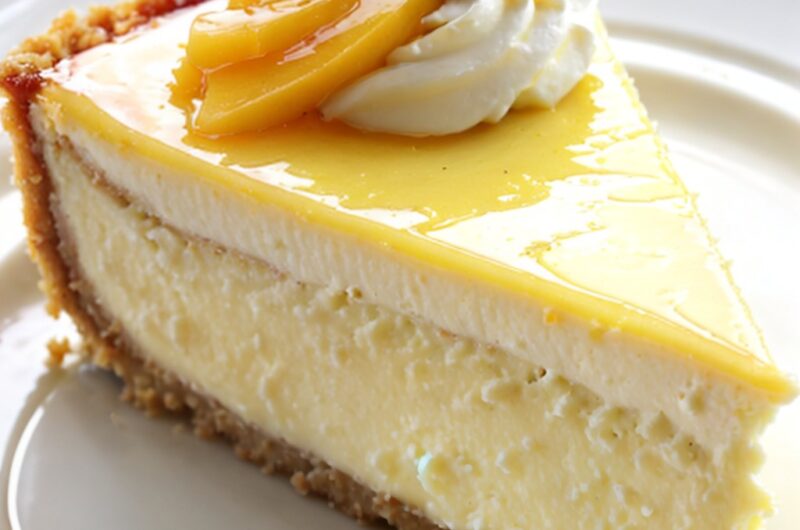 Mango Key Lime Cheesecake