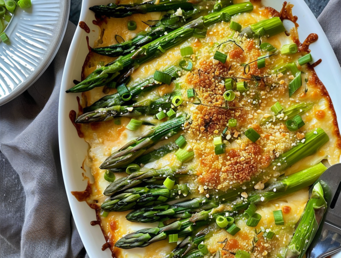 Cheesy Asparagus Casserole