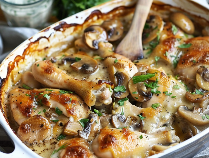 Chicken Marsala Casserole