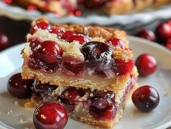 Christmas Cherry Bars