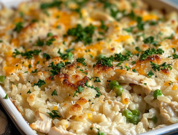 Creamy Chicken Rice Casserole