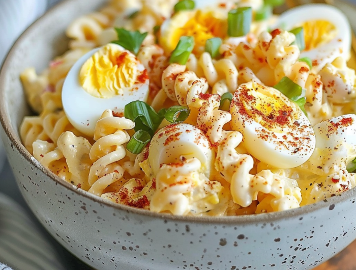 Deviled Egg Pasta Salad Recipe