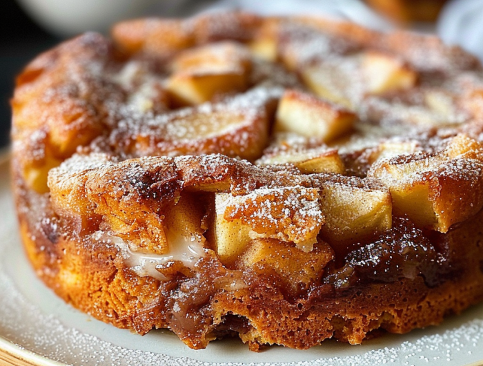 Easy Cinnamon Apple Cake