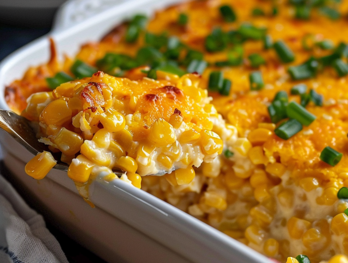 Easy Creamy Corn Casserole