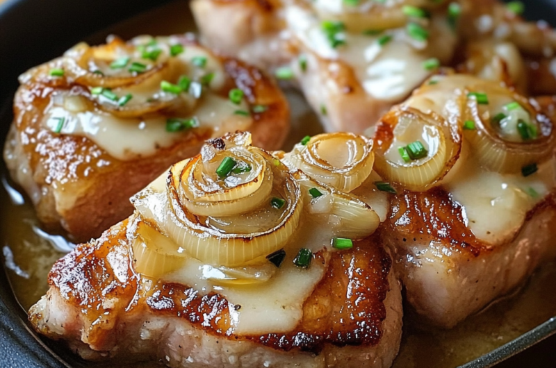 French Onion Pork Chops