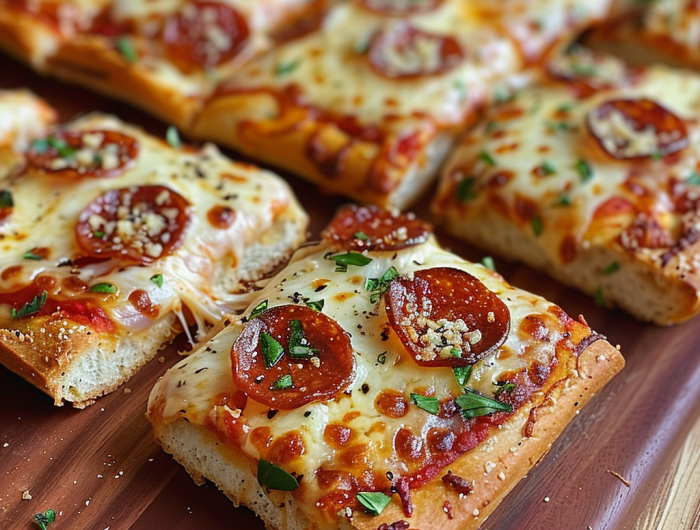 Garlic Bread Pizza