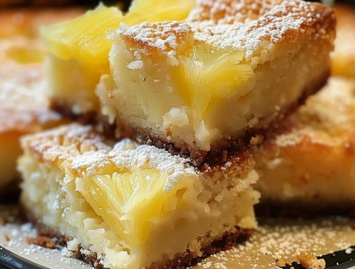 Pineapple Cake Bars