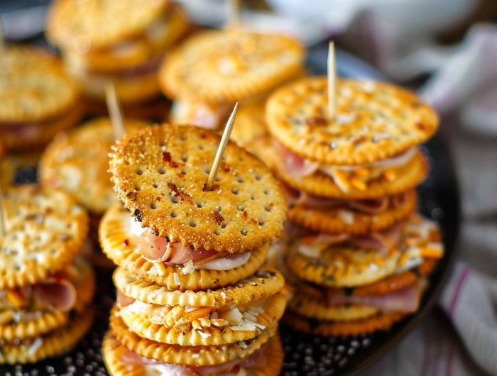 RITZ Cracker Party Sandwiches Recipe