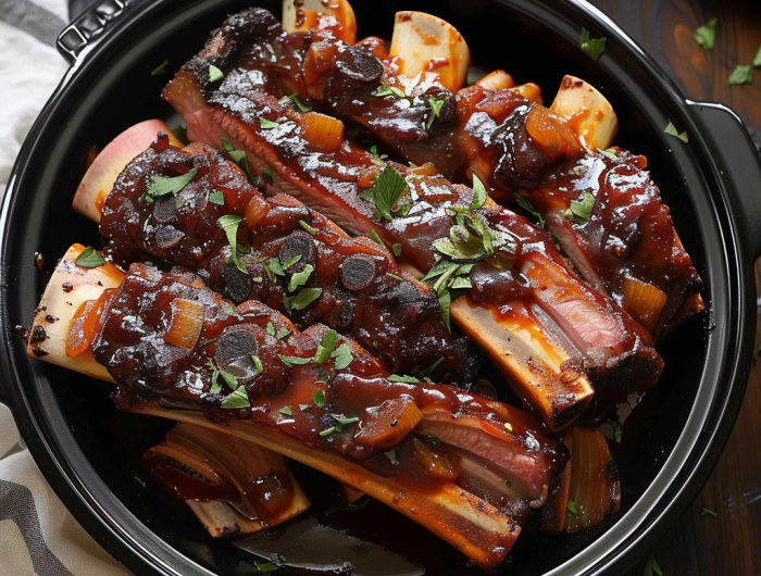 Slow Cooker Root Beer BBQ Pork Ribs