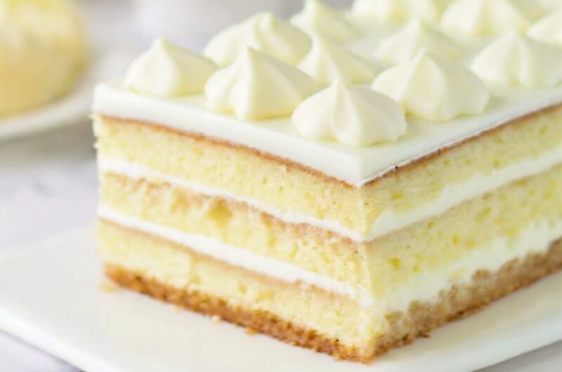 Easy White Chocolate Layer Cake