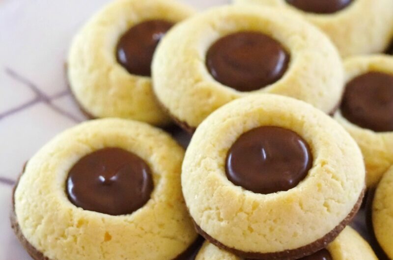 Chocolate Thumbprint Cookies