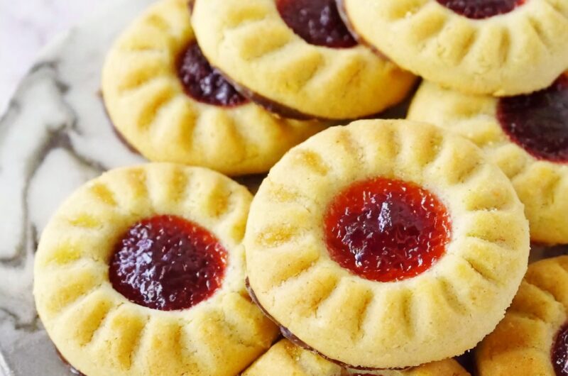 Jam Thumbprint Cookies