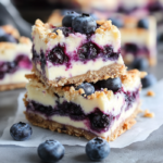 Easy Blueberry Cream Cheese Bars