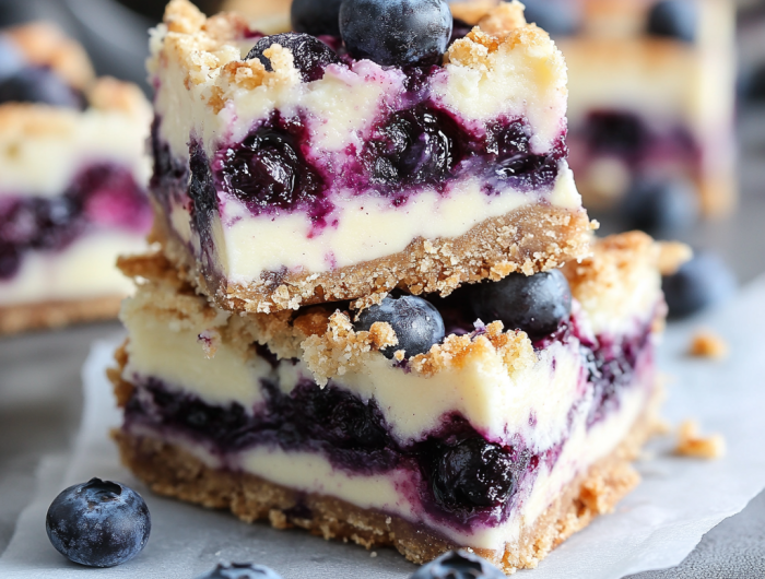 Easy Blueberry Cream Cheese Bars