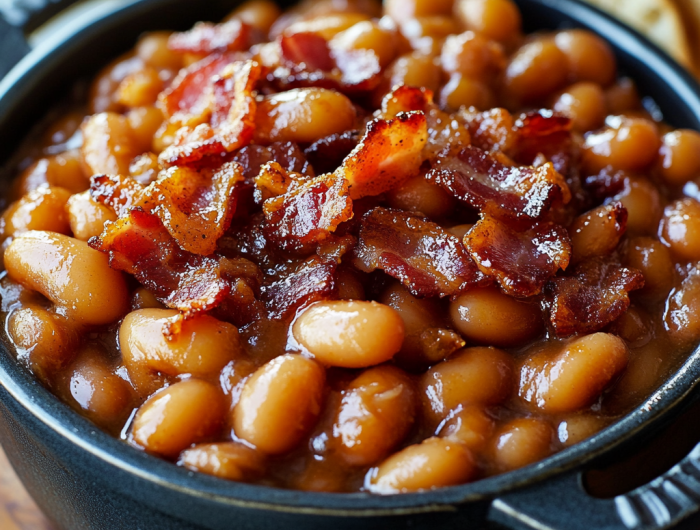 Easy Brown Sugar and Bacon Baked Beans